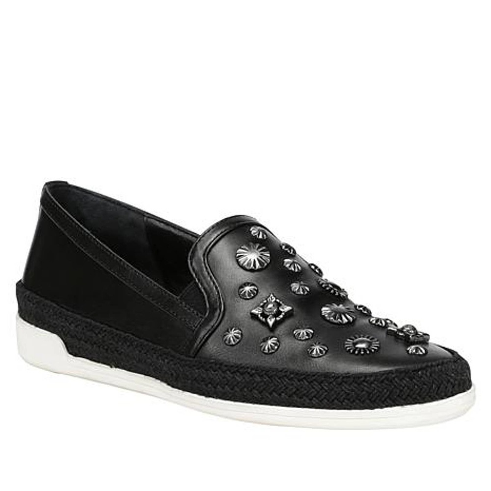 Donald Pliner Pamela Studded Leather Sneakers 9